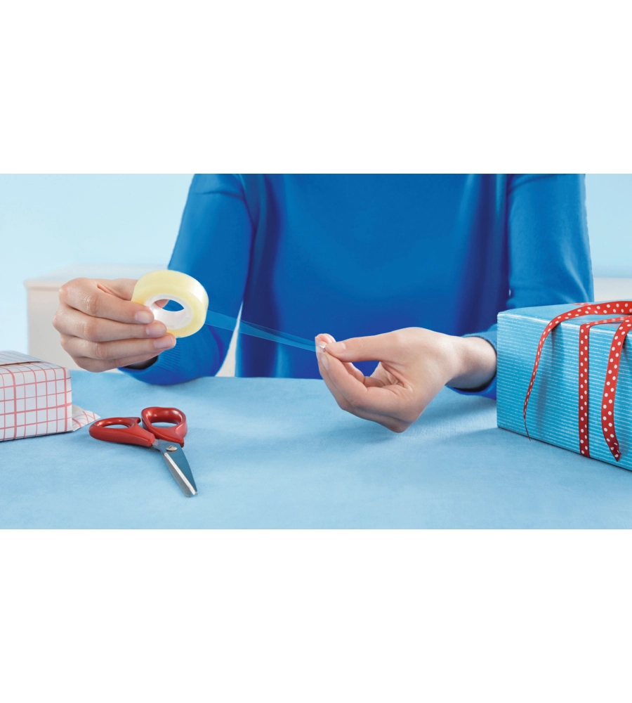 Extra power transparent pe duct tape, 10m x 50mm